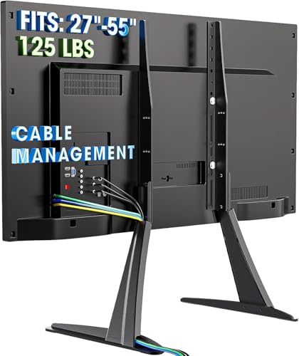 Supporto TV Universale da Tavolo Piedistallo TV LCD TV LED LCD Plasma Regolazione Altezza per Televisori da 32 - 55 VESA 800 x 400mm