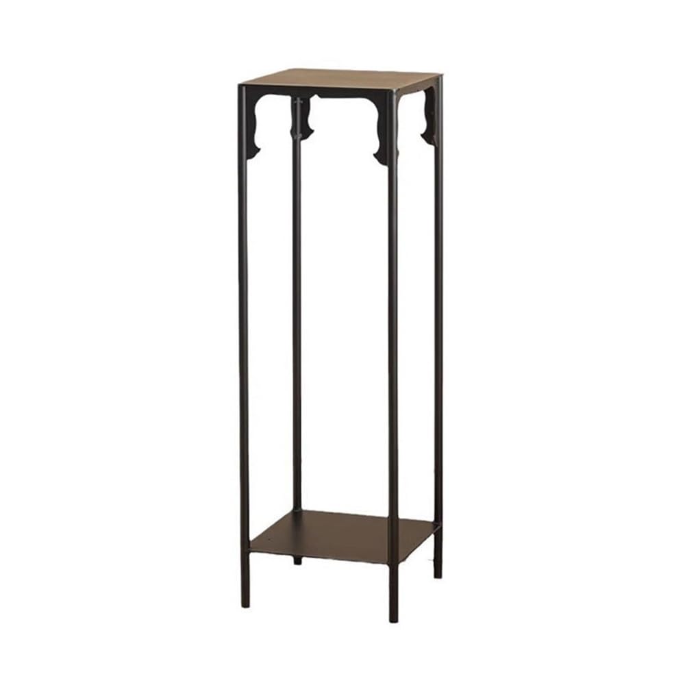 ZENY896V Home Double Iron Chinese Floor Bonsai Rack, Ornaments Display Stand Household Decor