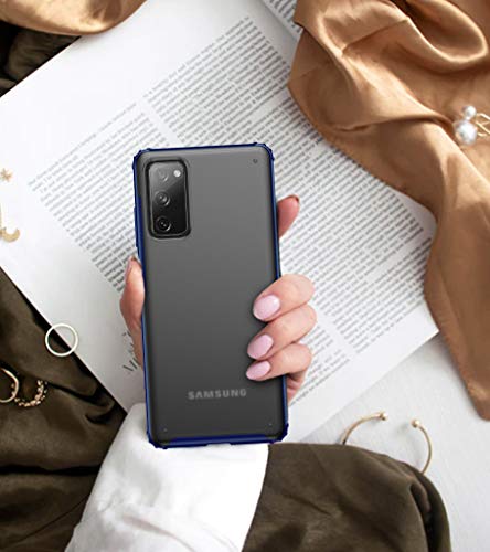 MOONCASE Capa para Samsung Galaxy S20 FE, capa traseira ultrafina fosca transparente absorção de cho