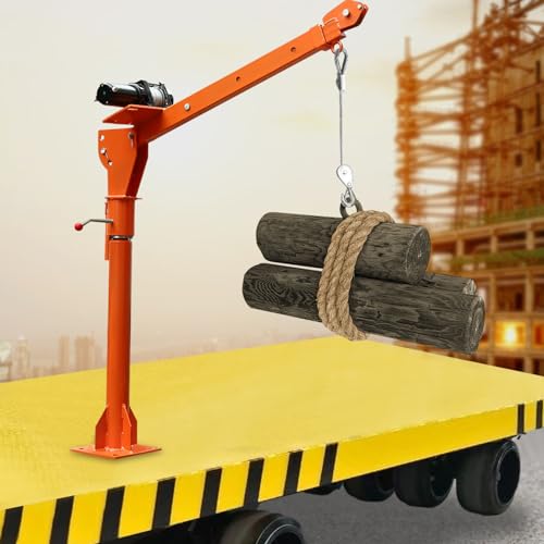 Cabrestante eléctrico de grúa para camioneta 1100 LB miniatura 2