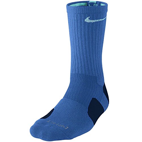 NIKE,MENS,BLUE/TEAL,CREW SOCK (XL)