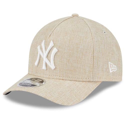 New Era 9Forty M-Crown Cap - Weave New York Yankees Beige