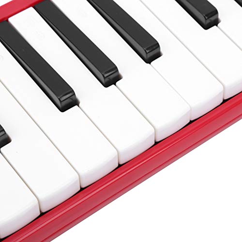 Beginner Melodica, 32 Keys Simple Melodica Portable Melodica with Carry Bag Melodica with Cornet Mouthpiece for Children Beginner Musical Training(red) - Image 7