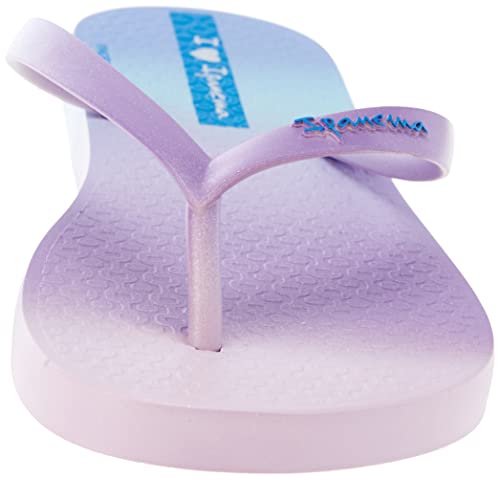 Chinelo Califórnia Vibes, Ipanema Kids, Meninas, Bege/Lilás/Azul, 27/28