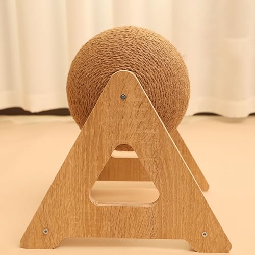 Boule grattoir pour chat interactive anti stress et robuste