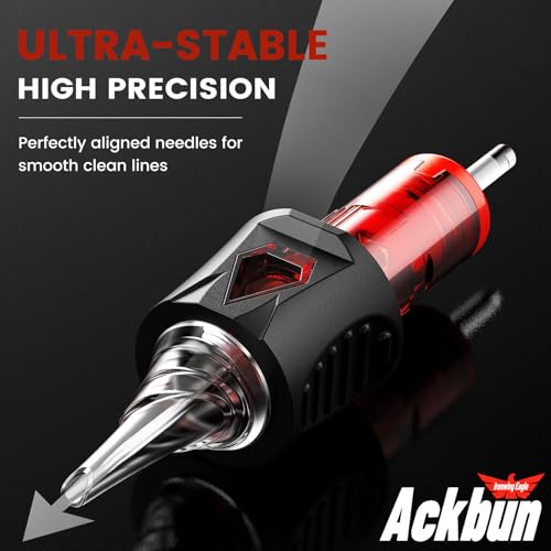 Image of 50 Pack Mixed Size Tattoo Needles 5Pcs each of #10 5RL, 7RL, 9RL, 15RM, 21RM, 15M1, 21M1 - #12 5RS, 7RS, 9RS Assorted Disposable Finger Ledge Tattoo Cartridge Needle with Membrane
