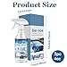 2PCS De - Icer for Car Windshield Defroster,4OZ Auto Windshield Deicing Spray,Window Snow Spray,Deicer for Car Windshield, Winter Car Essentials, Fast Ice & Snow Melting Spray (1)