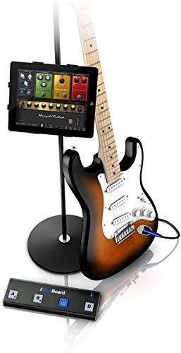 IK Multimedia iRig BlueBoard Bluetooth MIDI Pedalboard Kontroller für Apple iPhone/iPod/iPad und Mac, schwarz