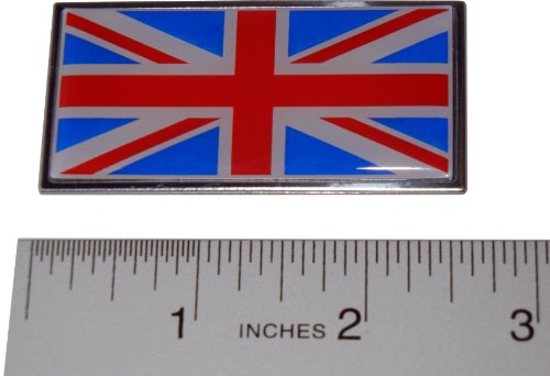 British Flag Royal Uk English England Mod Union Jack Aluminum Emblem Badge Nameplate Decal Rare For Aston Martin Bentley Berkley Bond British Leyland Daimler Jaguar Jensen Lambretta Land Rover Lotus Mg Mini Morgan Morris Rolls Royce Triumph Tvr Vauxhall Vespa #TOP2