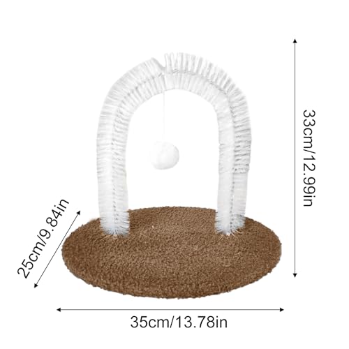Arche de massage pour chat résolvant les problèmes de poils et griffades - 2
