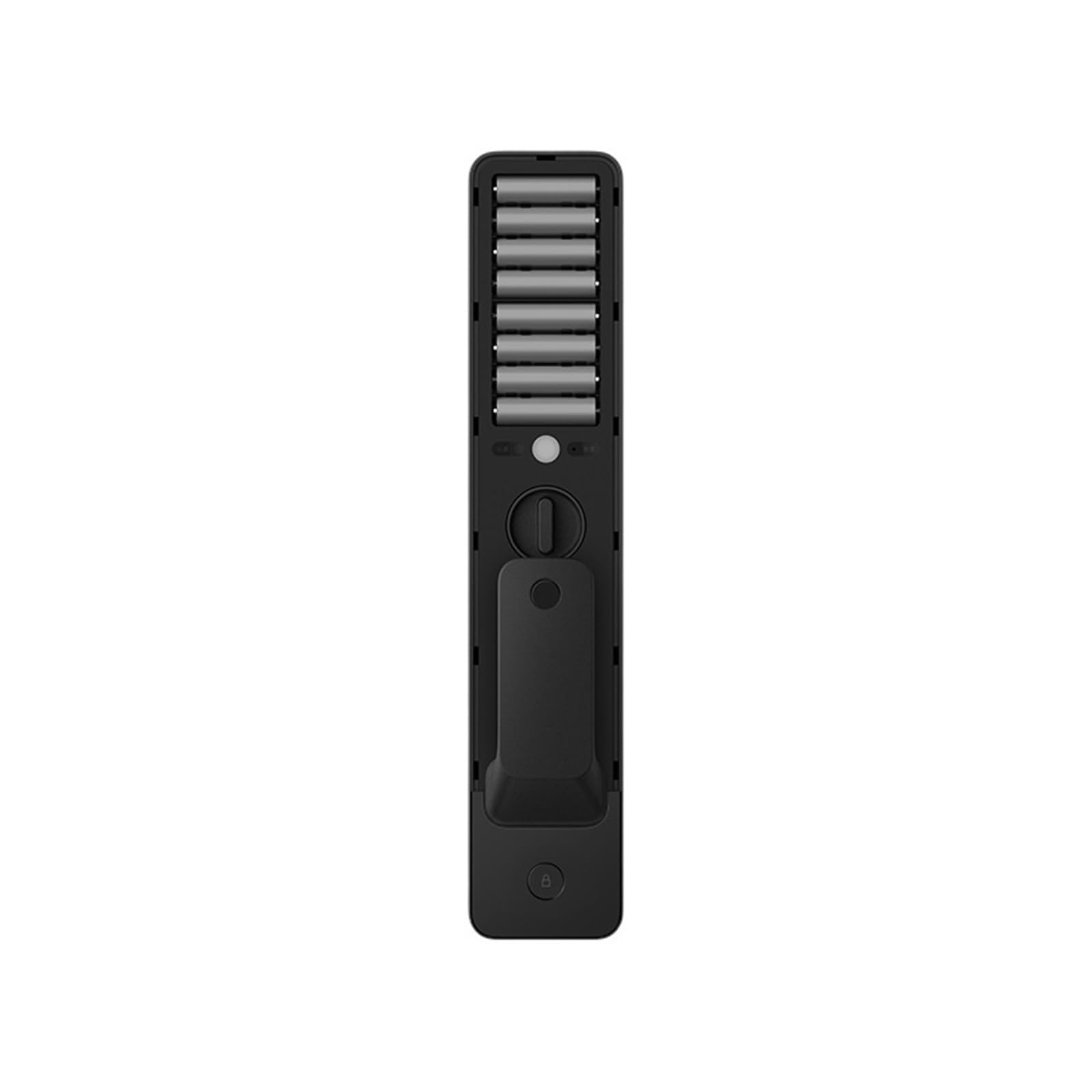 KANBUN Inteligentny zamek do drzwi Automatyczny inteligentny zamek do drzwi Biometryczny odcisk palca NFC Security Smart Lock Work Kompatybilny z Apple HomeKit (kolor: czarny)