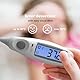 HoMedics TheraP digitales Infrarot Fieberthermometer - Ohr-Fieberthermometer mit großem Display, sofortige Temperaturmessung für Babys, Kinder, Erwachsene, mit Fieberalarm, 10 Speicherplätze