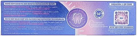  Mentadent White Now Revitalizza Dentifricio per Bianchezza Naturalecontro i Daghi dei Denti - 4 Bicchieri da 75 ml
| Me