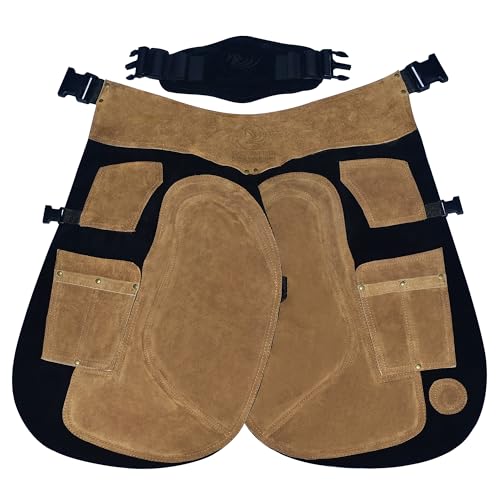 Tablier en daim véritable grain de qualité supérieure EQUESTRIAN STORE pour outils de forge