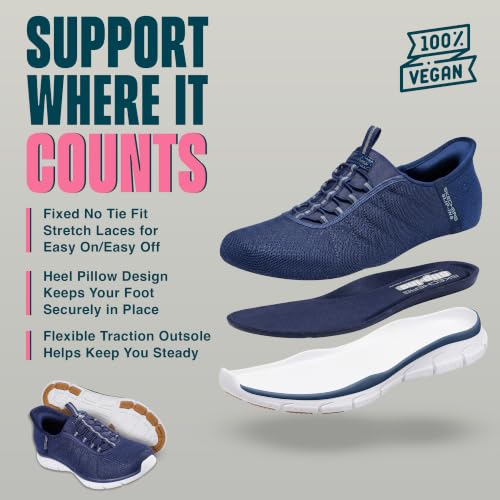 Image of Skechers Women's Brilliance - Night Shift Hands Free Slip-ins