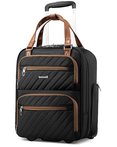 LUGGEX 16" Underseat Carry-On Luggage with Wheels