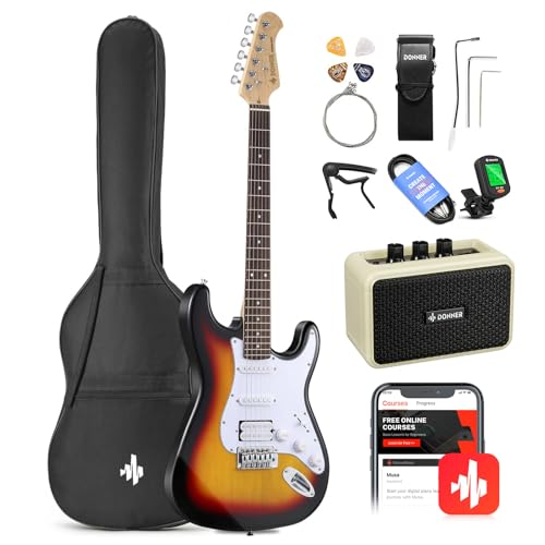 Donner DST-100S 39 Inch Full Size Electric Guitar Kit