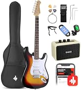 Amazon.com: Donner 39-Inch Electric Guitar Kit - Purple Sapphire