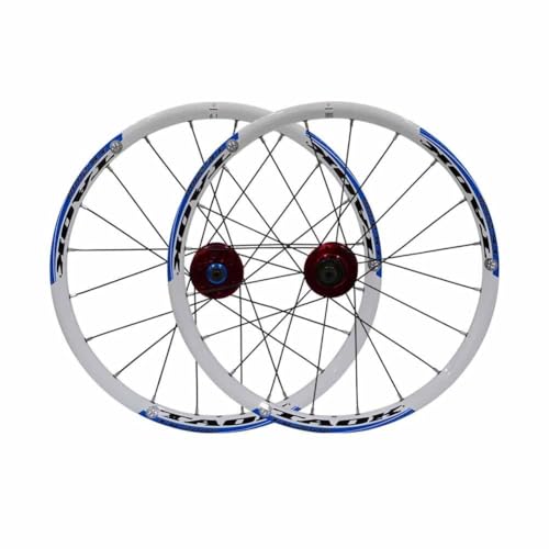 BMXzC[Zbg 20C` 406 }EeoCN NCbN[X tg AzC[ 100/135mm A~ fBXNu[L ܂肽ݎ]ԗp 7/8/9Xs[hJZbg(White Blue)