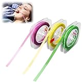 Landrain 3 Bände Zahn Schleifpapier,Zahn Polierstreifen,Zahnschleifpapier für Zwischenräume(4mm X 6m)