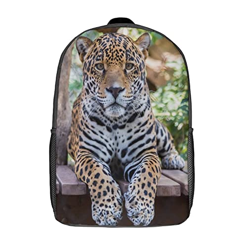 Sac à dos d'école jaguar pour soulager le dos avec un grand volume 17 pouces