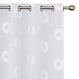 Material: Die Verdunkelungsstoffe sind aus besonders dichtem Gewebe（100% Polyester）und haben ein hohes Materialgewicht (230 g/qm).