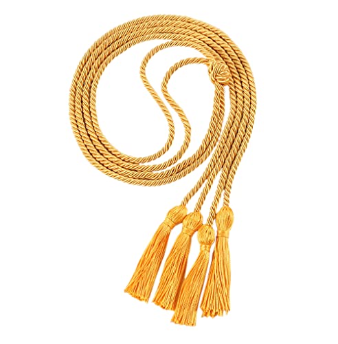 UIALECG Double Graduation Honor Cords 68 Long Gold