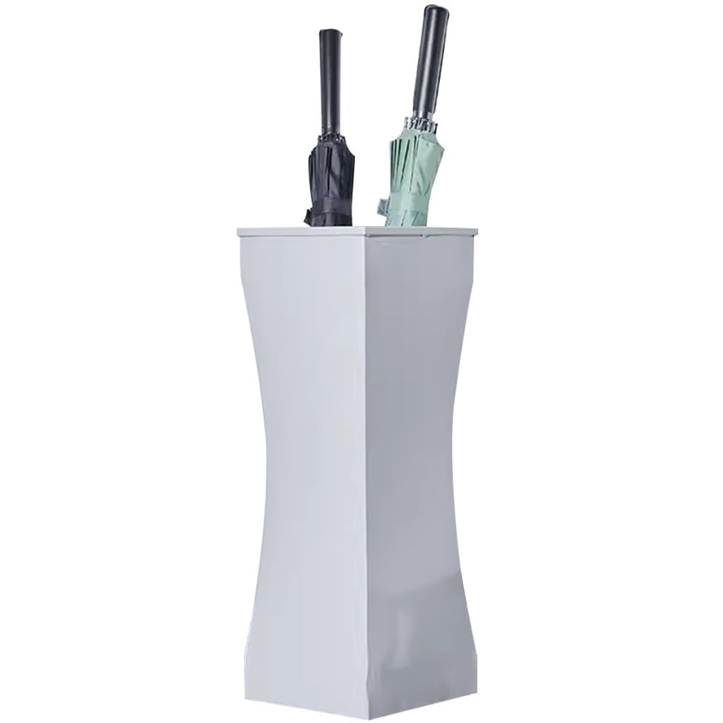 Flyiodfcxv Grey Umbrella Stand, Indoor Simple Style Waist-Shaped Holder(Grey)
