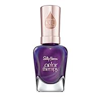 Sally Hansen Color Therapy Nail Polish, Plum Euphoria