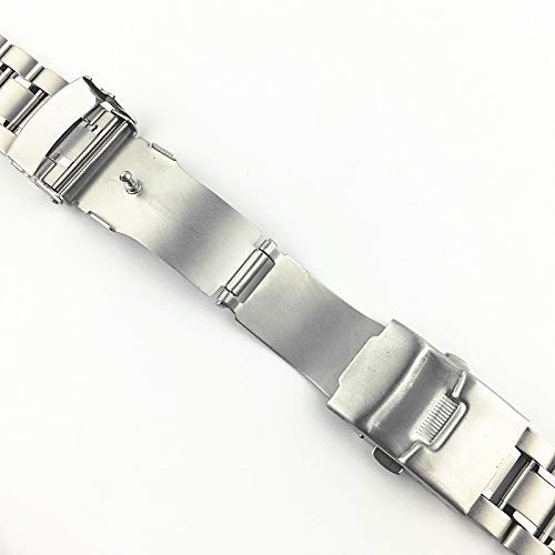 STACTES DE Montre Bande d'acier INOXEUX 18 mm 20 mm 22 mm 24 mm Strap Touche Curve Double Boucle Boucle DE Boucle DE Boucle DE REMPLACE