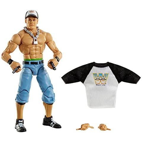 WWE John Cena Elite Action Figure Collection Cover
