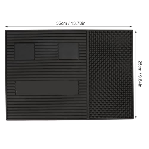 Magnetische Friseurmatte, Friseur -Salonmatten Friseur Organizer Pad Barber Accessoires für Haartrockner Haarschneider