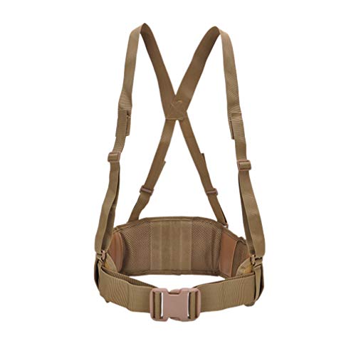 Cinto Militar Militar Militar de Combate de Batalha, Equipamento Acolchoado para Homens e Amigos da