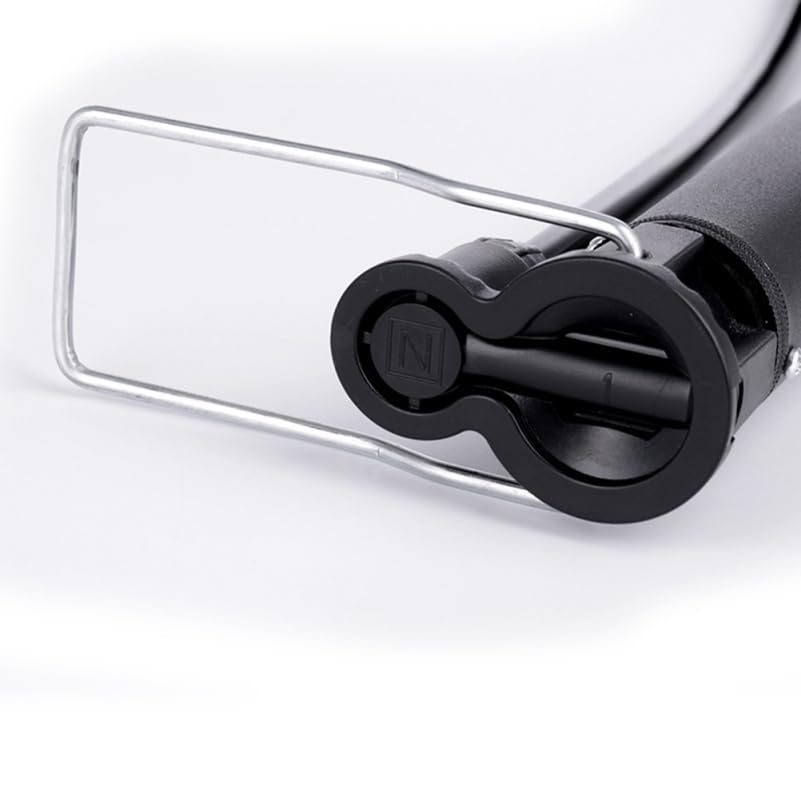 GALPADA Mini Portable High-Pressure Floor Pump for Bikes Motorcycles Inflatables Lightweight Foot-Activated Inflator with Tubes Compatible with USA French Valves2