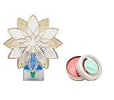 Bath and Body Works Open Lotus Nightlight Wallflowers Scent Control Fragrance Plug and a Strawberry Lip Balm