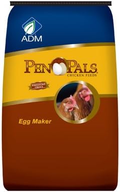 Pen Pals Chicken Feed, Egg Maker, Non-Medicated, Pellet, 50-Lbs.
