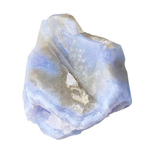 Achat – Piedra Ágata Azul Pulida, Mineral Natural, Acabado Decora...