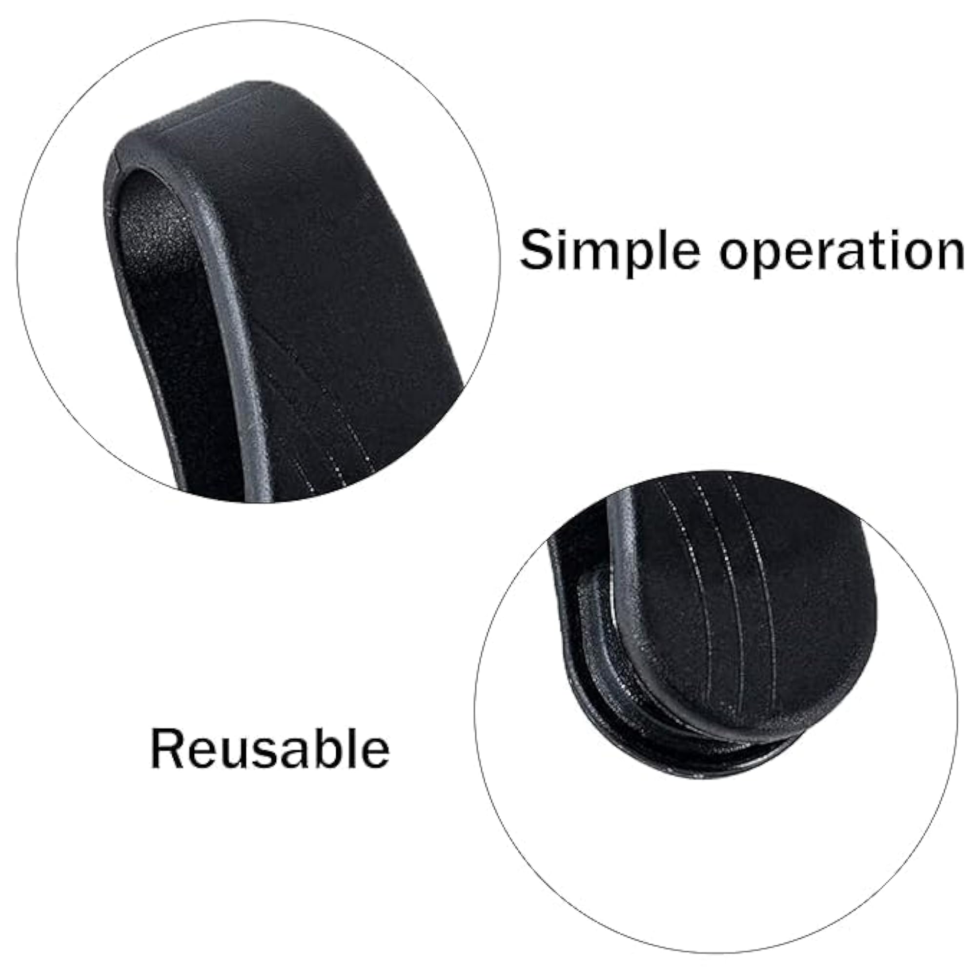 Shiatsu Clips for Migraine Relief, Portable Massage Clips