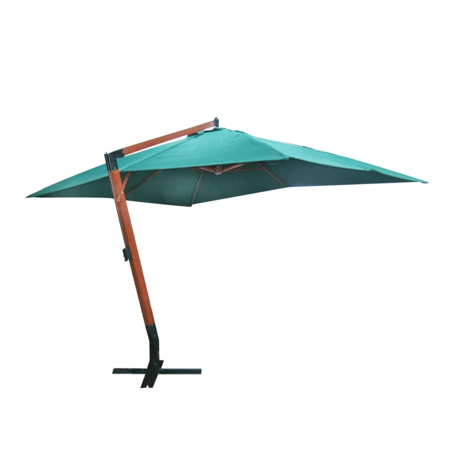 ARKEM Ampelschirm Melia 300x400 cm Grün Sonnenschirm SchutzhüLle Ampelschirm