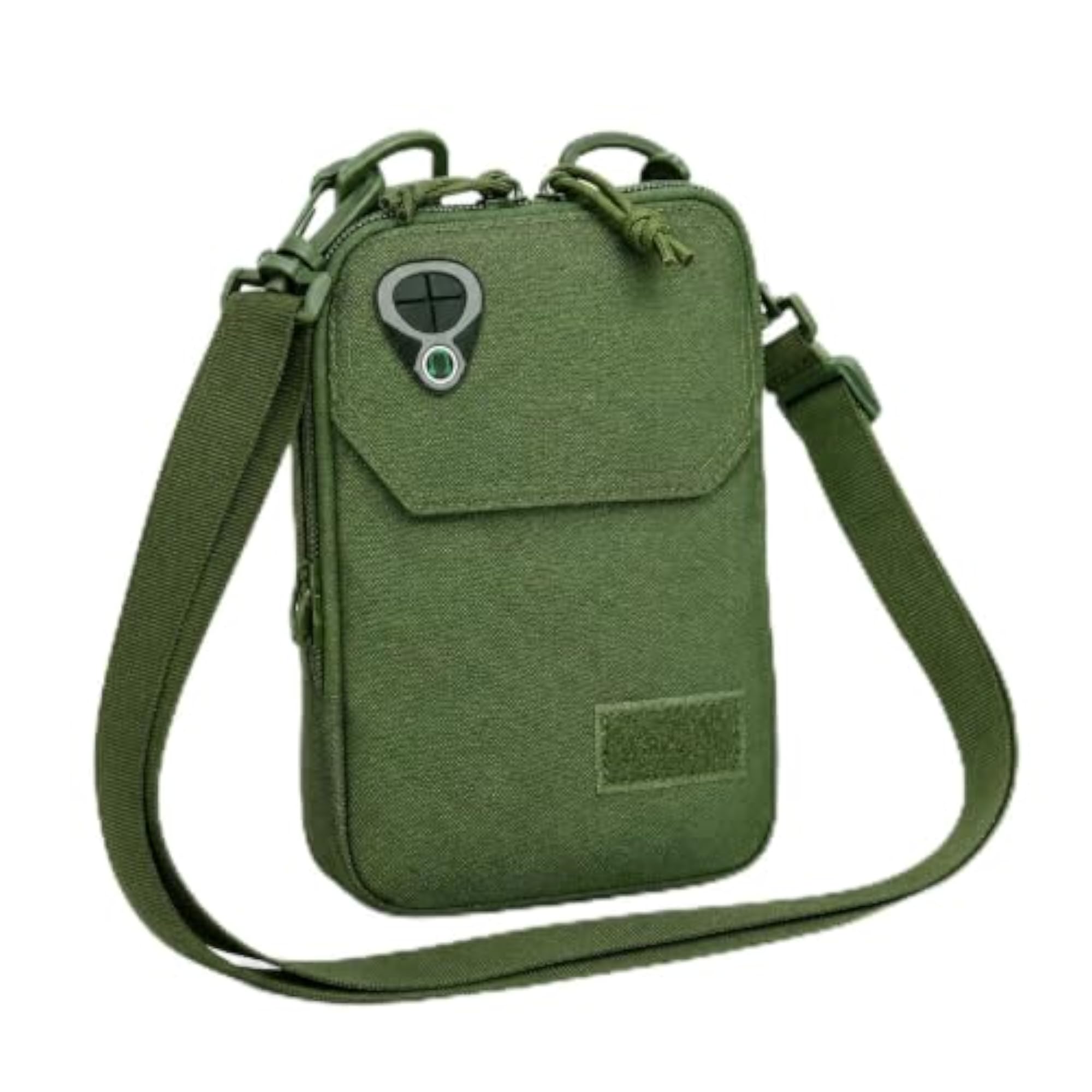 Unisex Small Messenger Bag, Waterproof Nylon Sling Bag