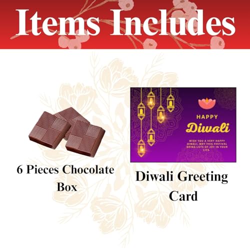 Image of Diwali Chocolate (6 Piece, Personalised Combo)