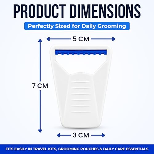 Image of Disposable Razor For Men | Surgical Skin Blade Use And Throw Shaving Razor With Safety Cap | Manual Beard And Face Grooming Tool | Travel Friendly Stainless Steel Blade | ISO, CE Approved (36)