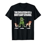 The Evolution of a Brittany Spaniel This Design Concept capt T-Shirt