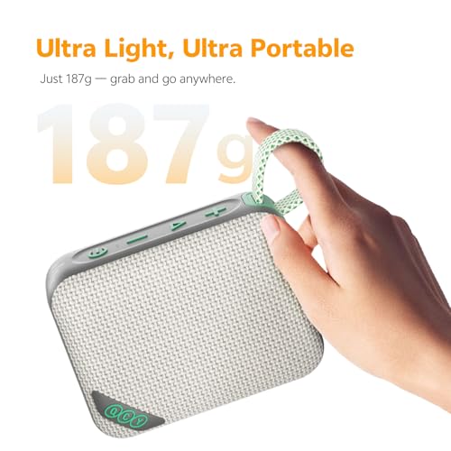 Image of QCY SP2 Portable Bluetooth Speaker | RGB Lighting, Pro EQ, Waterproof, TWS, 17H Playtime
