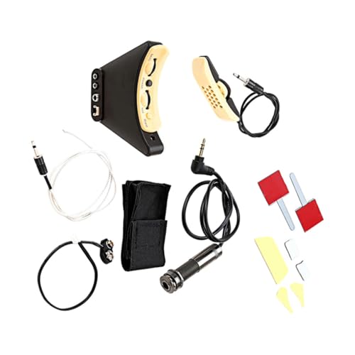 Micro de guitare passif TOYANDONA facile à installer avec prise jack intégrée
