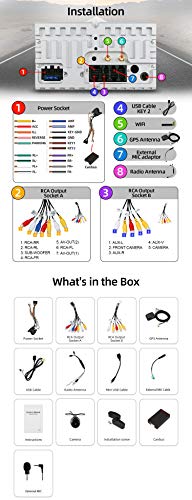 YUNTX Android 10 Navigatore audio per