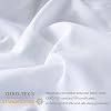 DOWNCOOL 1 Queen Size Comforter+ 1King Size Comforter-White All Season Duvet Insert -Lightweight Quilt-Down Alternative Hotel Comforter with Corner Tabs