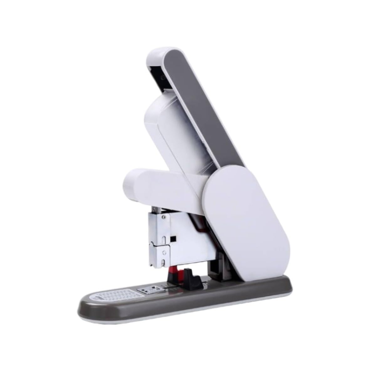 Spillatrice Pinzatrice Ufficio Macchina for La Prenotazione di Libri da Tavolo, Moderna E Pesante, con Leva Rilassata. Prodotti for Ufficio Commerciale su Larga Cucitrice per Scrivania(White)