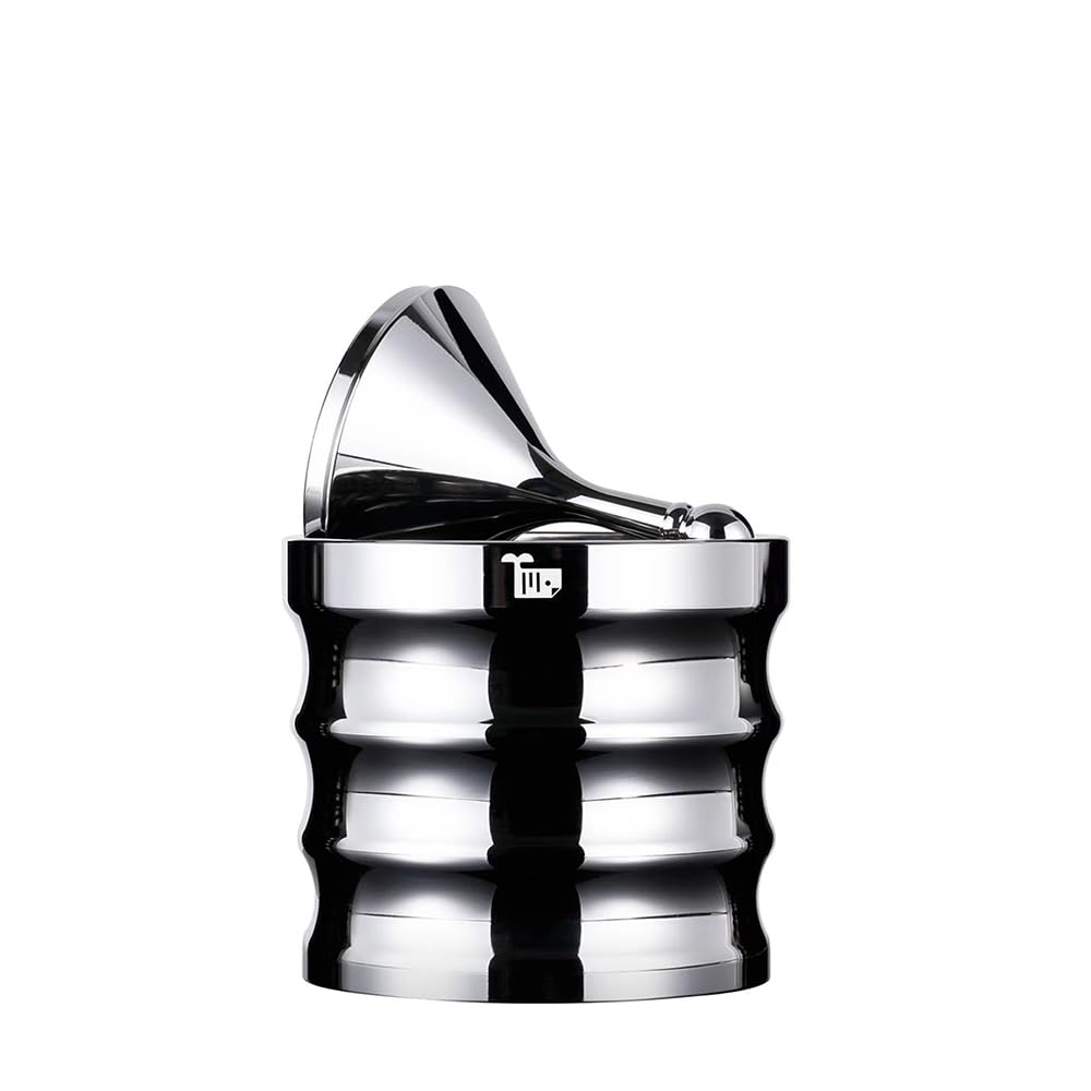 ElephantNum CafeSing COD Espresso Powder Container, All Stainless Steel, Blind Shaker, Coffee Dosing Receiver, Fits 58mm Portafilter Basket