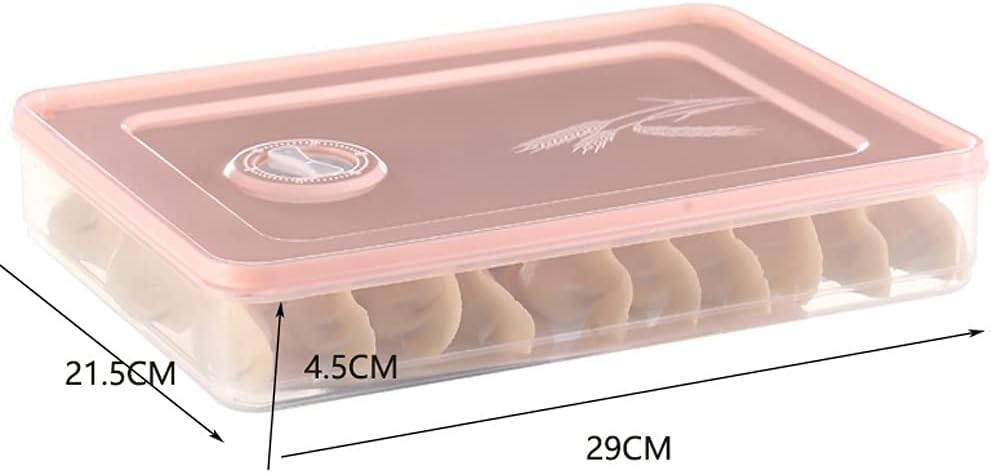 Food Storage Box Dumpling Storage Box Refrigerator Crisper Kitchen Accessories Sealed Box Vegetable Rack Microwave Oven